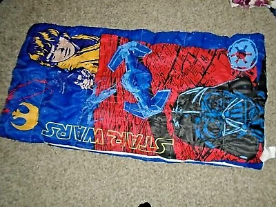 30x57 LN Vintage Disney STAR WARS Sleeping Bag Throw Blanket Comforter • $59.99