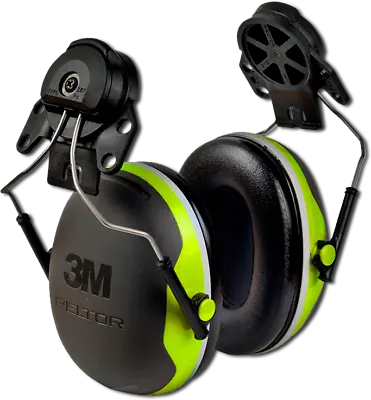 3M PELTOR X Series Earmuff Helmet Attachment Class 5 SLC80 27dB (X4P3G/E) • $49.95