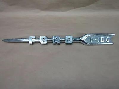 1960 Ford F-100 Truck Fender Emblem Badge Spear Part # C0TB16721 LH • $99.99