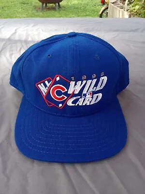 Vintage New Era Chicago Cubs 1998 Playoffs Snapback • $25