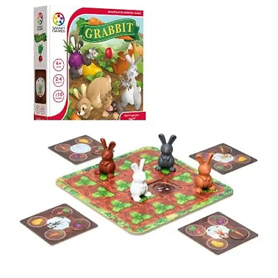 SmartGames Grabbit Memory Game For 2-4 Players Ages 4 + • $19.99