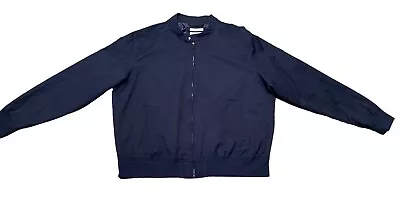 New Men’s Lightweight Bomber Jacket Goodfellow & Co In Navy Blue XXL • $29.95