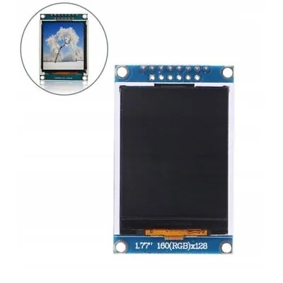 1.77 Inch 1.8 TFT Color Display Module Breakout SPI ST7735S For Arduino UNO LCD • $6.99
