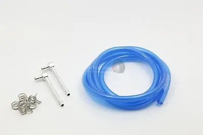 Atop RC Hi Flow Fuel Line Kit Blue Upgrade For KM X2 & Losi 5ive • £13.49