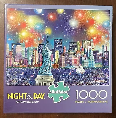 Buffalo Games - Manhattan Celebration - 1000 Piece Jigsaw Puzzle - Excellent Cnd • $11.05