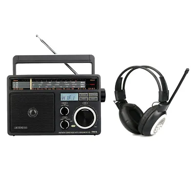 Retekess TR618 Shortwave Radio Transistor Radio & TR101 Digital Headphone Radio • $59.99