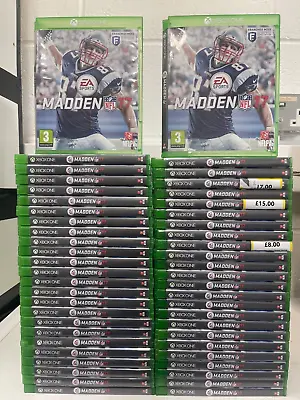 Bundle Job Lot - Xbox One / Xbox Series X - 50x Madden 17 (2017) • £27.95