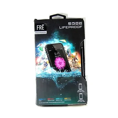 Lifeproof Fre Waterproof Case For Iphone 6s Plus 6 Plus Shock Black New 77-52558 • $89.95