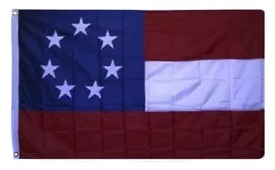 4x6 Embroidered First 1st National Stars Bars 7 600D Nylon Flag 4'x6' Grommets • $54.88