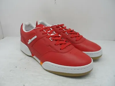 Ellesse Men's Piacentino 2.0 Casual Sneakers Red Leather Size 9M • $44.99