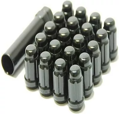 Muteki 41885B Black 12mm X 1.25mm Closed End Spline Drive Lug Nut Set With Key • $99.99