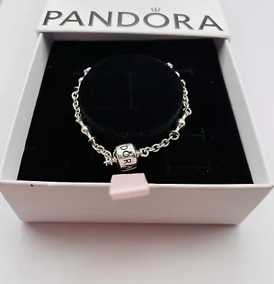 Genuine Pandora Five Clip Station Capture Bracelet 17CM ALE 925 #591704 With Box • £25