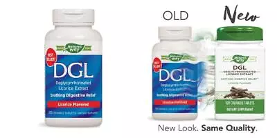 Nature's Way DGL 3:1 (Deglycyrrhizinated Licorice) Digestive Relief...  • $23.19