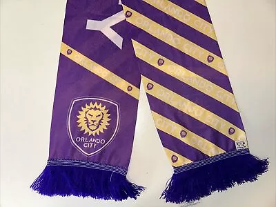 NWT MLS Soccer Scarf - Orlando City SC - Lions NEW WITH TAGS • $19.99