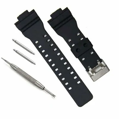 16mm Replacement Silicone Watch Band Starp Fits For CASIO G Shock G-Shock • $13.99