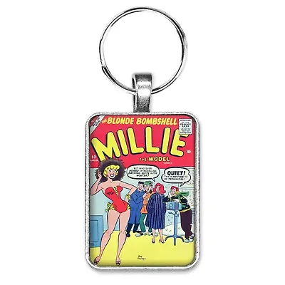 Millie The Model #83 Cover Key Ring Or Necklace Classic Teen Humor Comic Book • $12.95