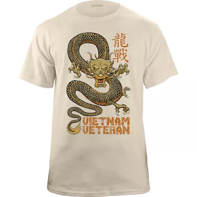 Vietnam Veteran Dragon Graphic T-Shirt • $20.99