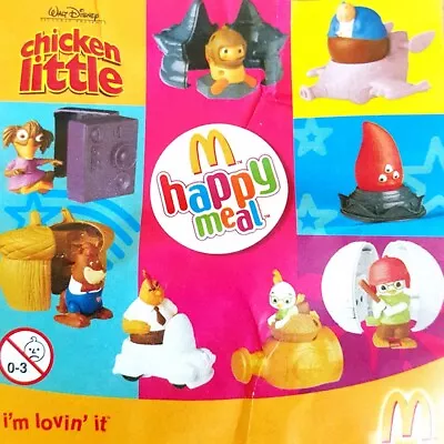 2005 Disney's Chicken Little Mcdonalds Happy Meal Toys - U-pick • $3.99