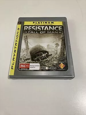 Resistance Fall Of Men Sony PlayStation 3 PS3 Game Manual Missing - PAL • $7.95