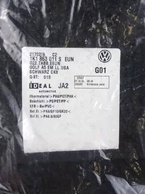 (Golf 09-14) (GTI 10-13) VW Volkswagen Set Floor Mats Black (Bora 05-10) • $60