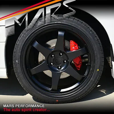 $1199.99 • Buy MARS MP-37 5x100 JDM Black Alloy Wheels Rims For SUBARU IMPREZA 86 BRZ WRX TE37
