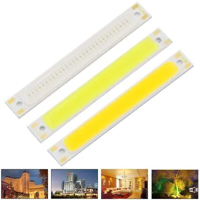 LED COB Strip Light Emitting Diod COB Lamp Lamp Bead LED 3.7V 1W 3W 60x8mm • $8.10