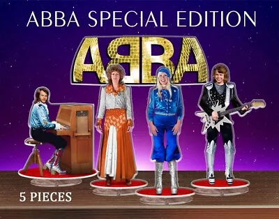 ABBA Figure ABBA Doll Standee Poster Signed CD Photo Vinyl Shirt Merch • £129.19