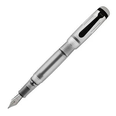 $123 • Buy Opus 88 OMAR Fountain Pen In Clear Demonstrator - 1.5 Mm Point NEW In Box