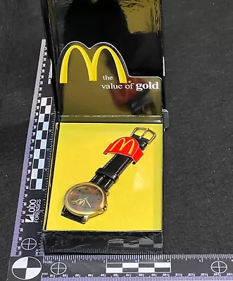 Vintage McDonalds The Value Of Gold 1998 Limited Edition Watch-New In Box  • $35