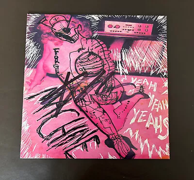 YEAH YEAH YEAHS - Machine SIGNED 10  Pink Vinyl 2002 • £14.99