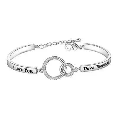 I Love You 3000 Bracelet Movie Inspire Gift Fan Gift (3000 Bracelet SC) • $22.32