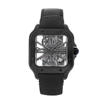 £19849.19 • Buy Cartier Santos De Cartier Manual ADLC Steel Mens Strap Watch WHSA0009