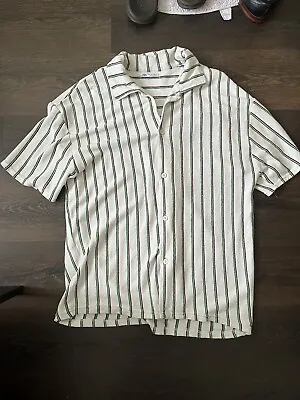 Zara Button Down Club Shirt Xl • $20