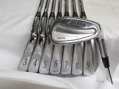 Used Mizuno MP-30 Iron Set 3-PW DG Sensicore Regular Flex Steel Shafts MP30 • $49.99