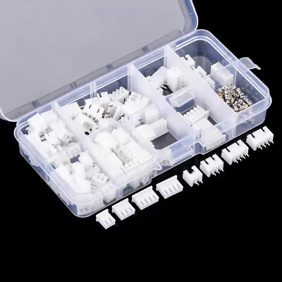 £4.72 • Buy 1 Set 2.54mm JST XH Connector Terminal Header Assortment 2 3 4 5 Pin Male Female