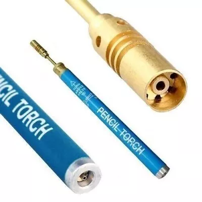 Refillable Butane Cordless  Micro Pencil Blow Torch Gas Soldering Iron Jewellery • £4.45