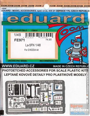 EDUFE971 1:48 Eduard Color Zoom PE - La-5FN (ZVE Kit) • $19.84