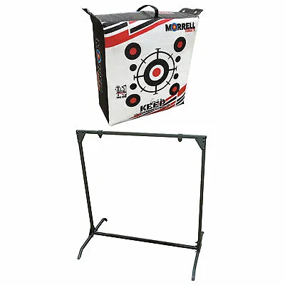 Morrell Outdoor Field Point Archery Bag Target W/ Bow Practice Shooting Stand • $179.45