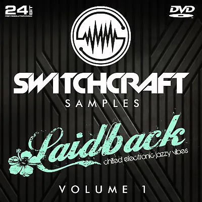 Laidback Vol 1 - 24bit Wav Studio / Music Production Samples - Dvd • £4.99