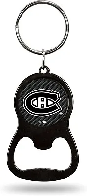 Montreal Canadiens Keychain Bottle Opener Carbon Fiber Design Metal Hockey • $13.83