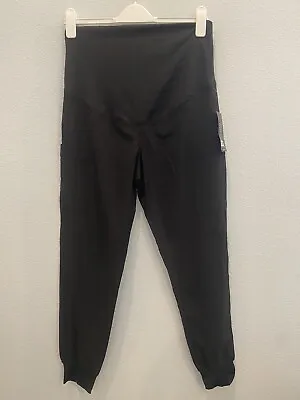 MED COUTURE Womens Maternity Jogger Pant Black  Size XS • $24.55