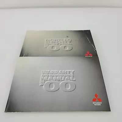 2000 For Mitsubishi Montero Sport Owner Manual Hand Book Guide Set W/o Case Oem • $29.39