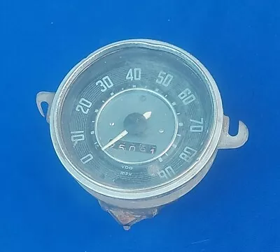 Vintage 1960's VW Beetle Bug VDO 0-90 MPH Speedometer Gauge Parts/Restore • $115