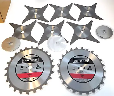 Craftsman 37666 8  Stacked Dado Saw Set 24 Tooth 6 Chippers & Shims • $75