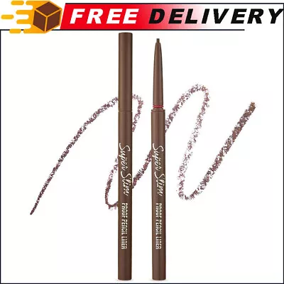 ETUDE Super Slim Proof Pencil Liner (#02 Brown) 21AD Long-Lasting & Waterproof • $11.26
