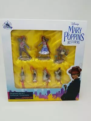 Mary Poppins Returns Limited Edition Of 3000 Set Of 7 Ornaments Brand New Sealed • $44.99