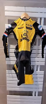 Pro Cycling Jersey Team JUMBO LOTTO BIANCHI S-PHYRE Chrono Skinsuit Van Emden M • $100