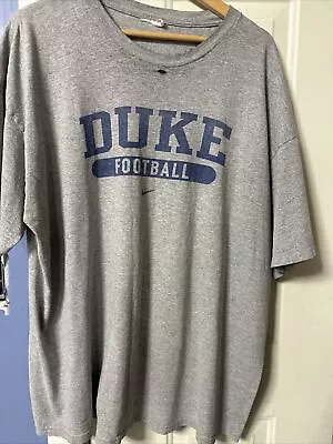 Vintage 90s Duke University Blue Devils Football VTG Shirt Mens Size 2XL • $25