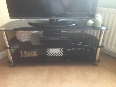 £45 • Buy Glass TV Cabinet