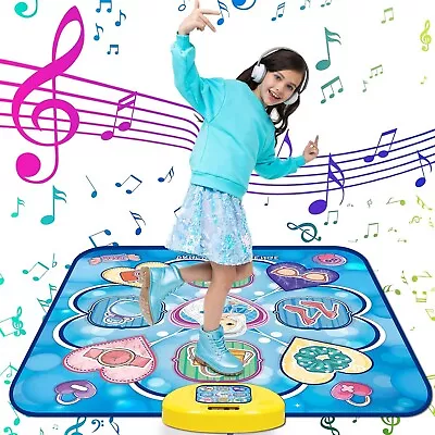 Dance Mat Toys For 3 4 5 6 7 8 9 10+ Year Old Girls Birthday Gifts Musical Danc • $89.97